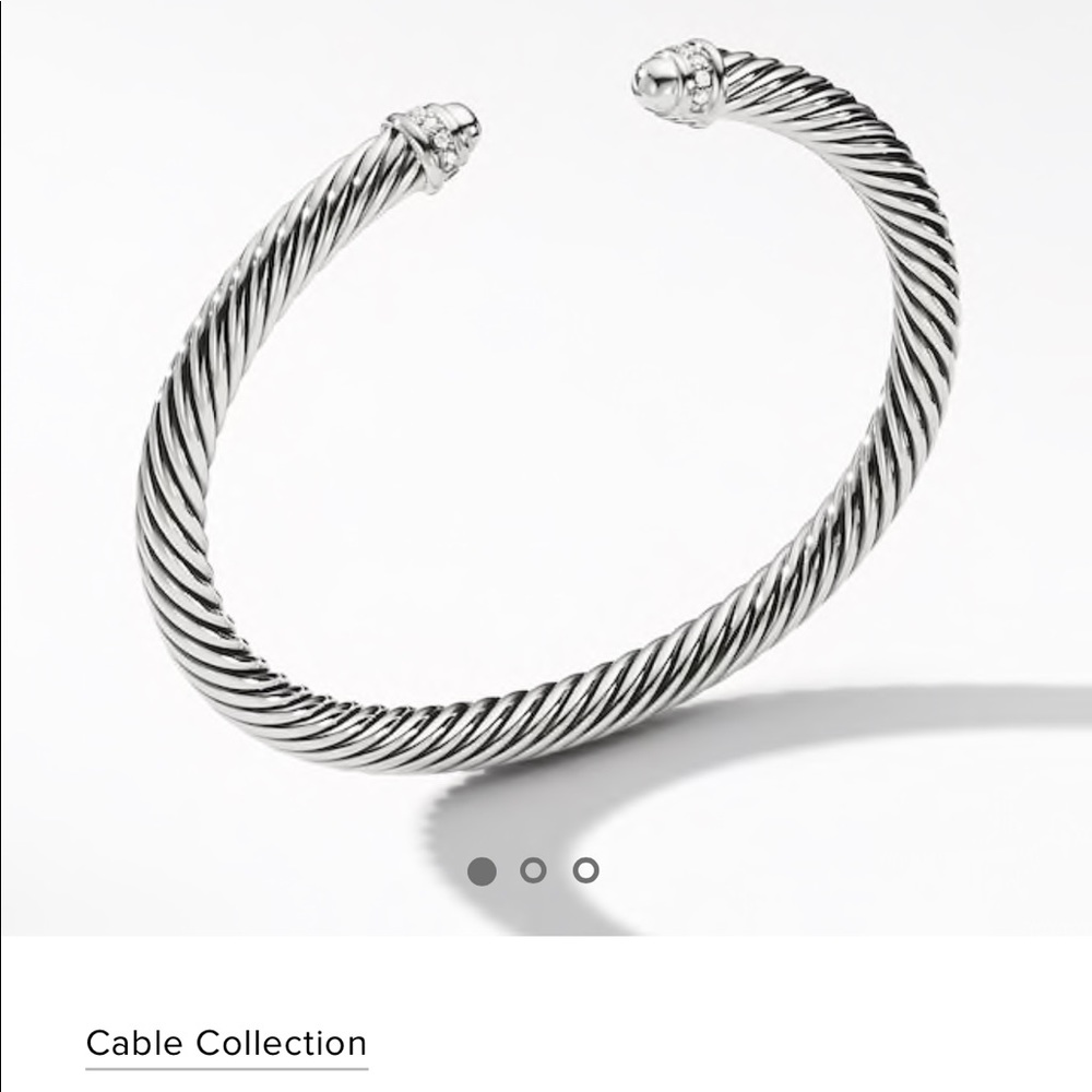 David Yurman bracelet with diamonds
